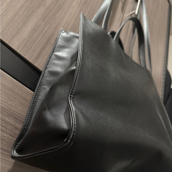 Telfar Black Tote Bag with Structured Design - Picture 2 of 3